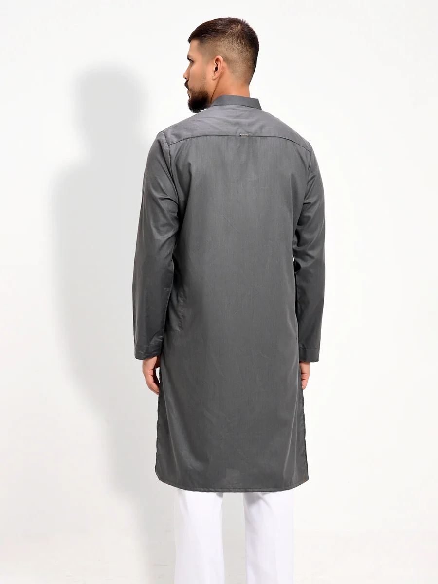 Reegular Fit Panjabi With A Stylish Yoke Detail